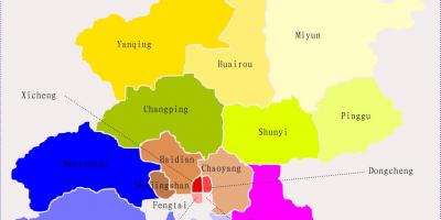 Пекін Китай карта