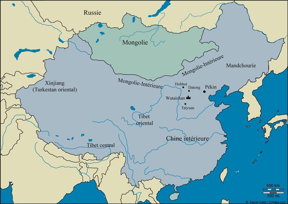 карті Пекіна