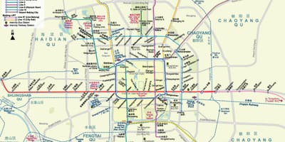Пекін карта метро