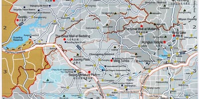 Карта Пекіна транзит